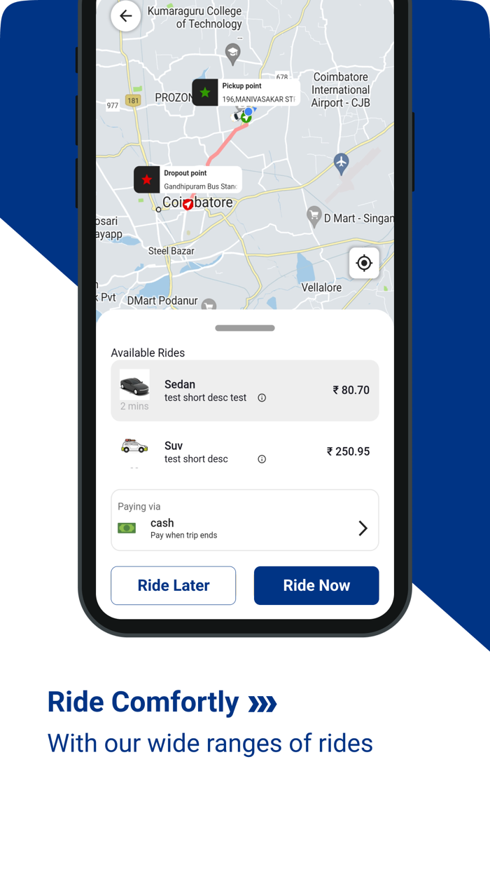 Newtaxi Delivery User
