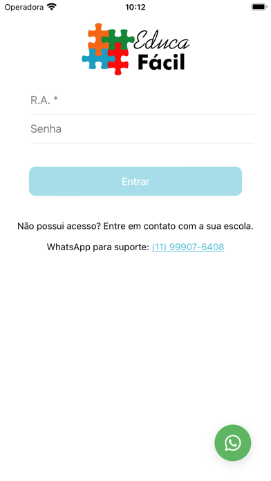 EducaIta - Portal do Aluno Screenshot