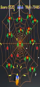 Arachnoids Space Spider Attack screenshot #3 for iPhone