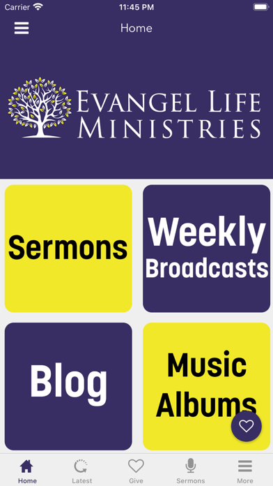 Evangel Life Ministries Screenshot