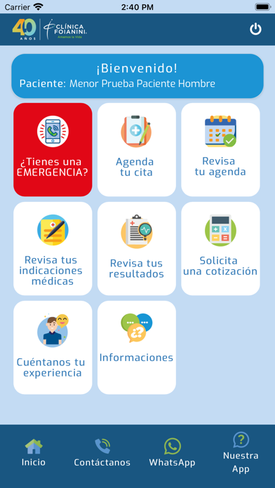 Clinica Foianini Screenshot