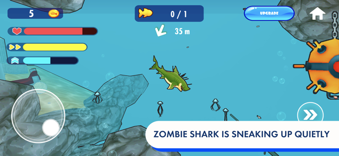 Angry Shark - Hungry World