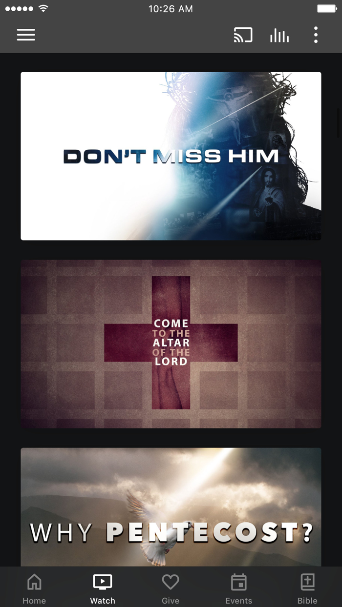 Baxley Church of God App