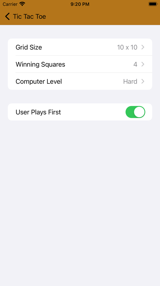 #4. Tic Tac Toe : Multi-level (iOS) Podle: Jatinder Gogna