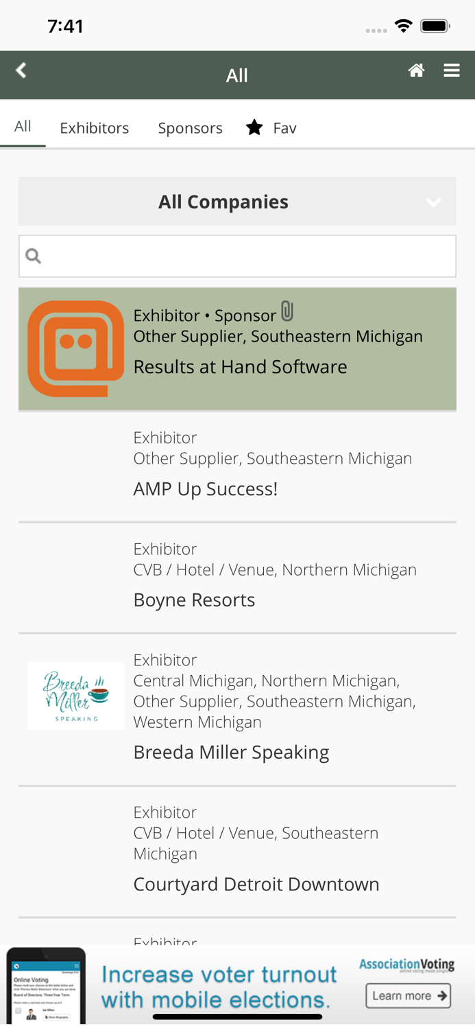 Detroit Meetings Marketplace