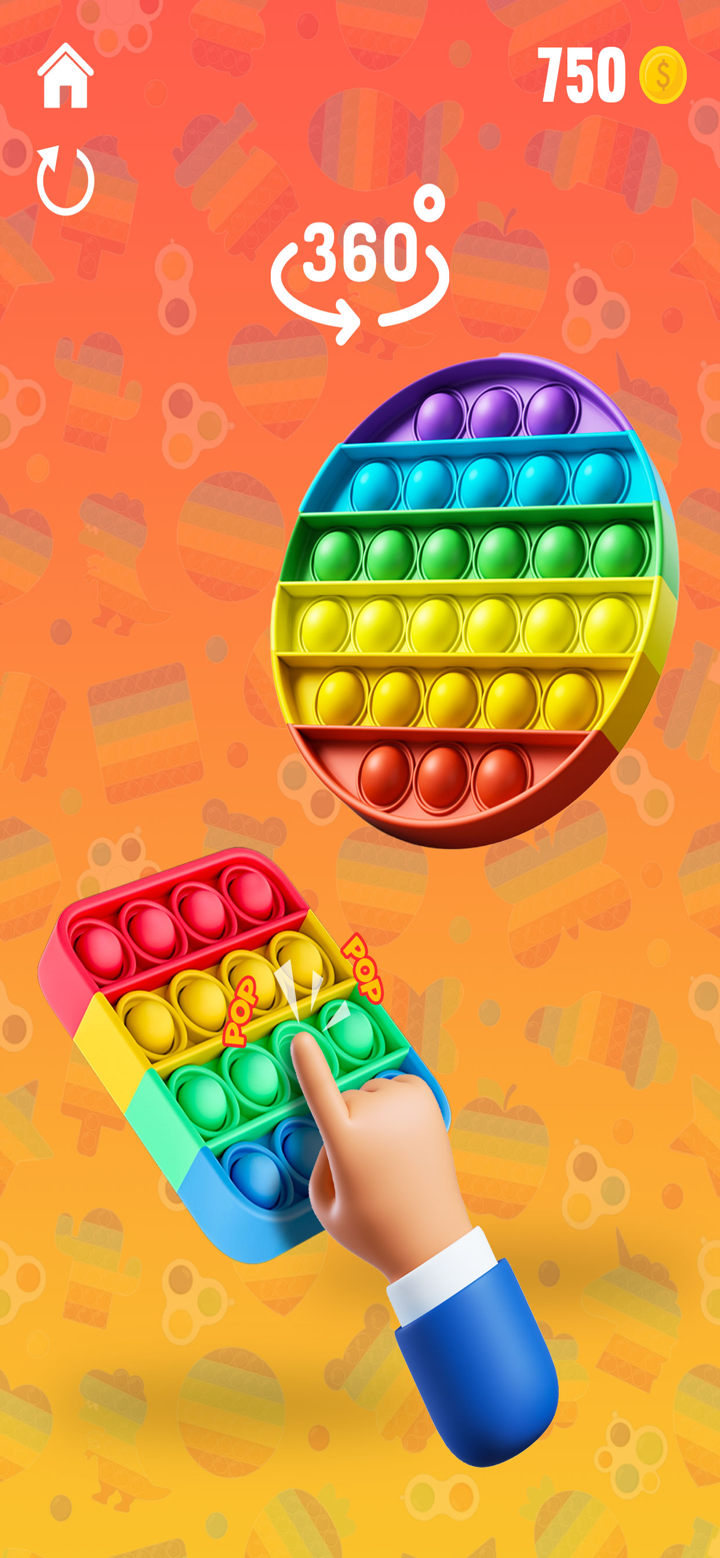 Juegos de Pop it Fidget Trade screenshot 3