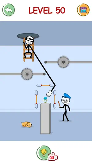 Escape Puzzle: Stickman Robber screenshot 4