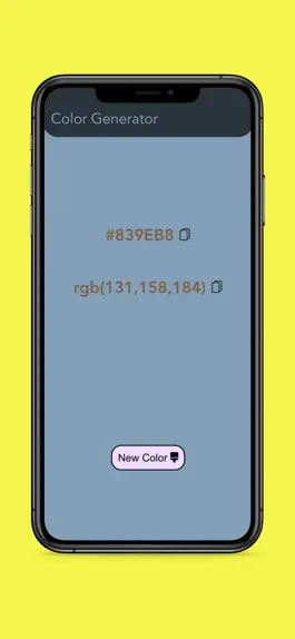 Game screenshot Color Generator (Hex + RGB) mod apk