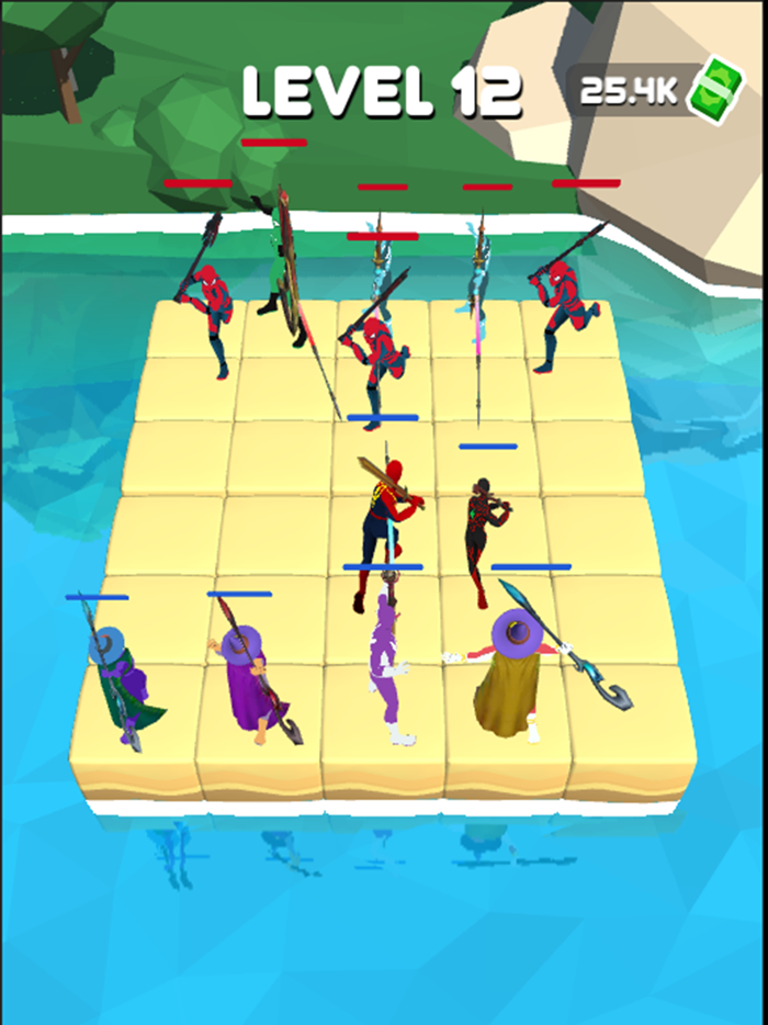 Superhero Merge Master 3D