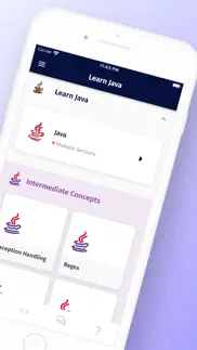 learn java coding fast offline iphone screenshot 2