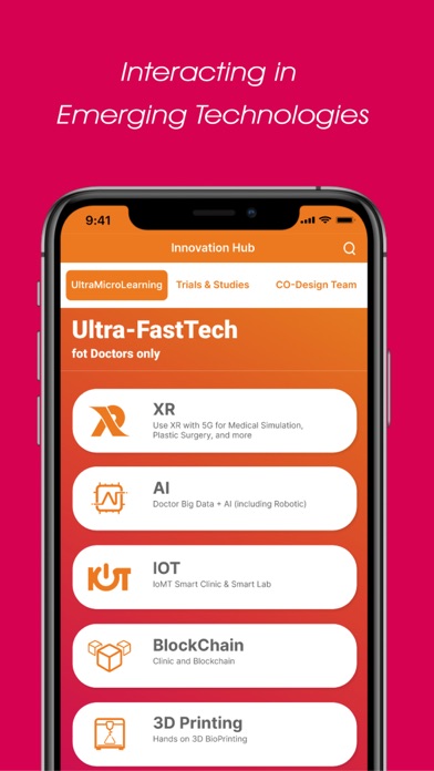 AMPdr DigitalHealth Innovation Screenshot