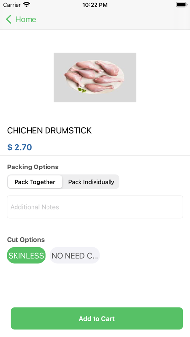 Screenshot 2 of Hanifaa Frozen Food App