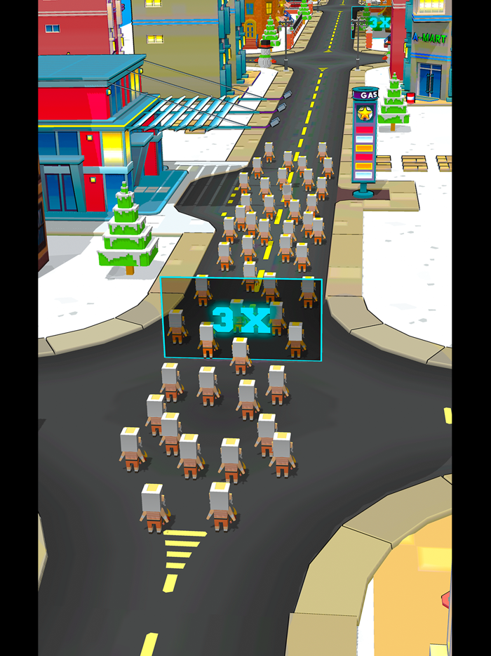 Escalator Race Simulator