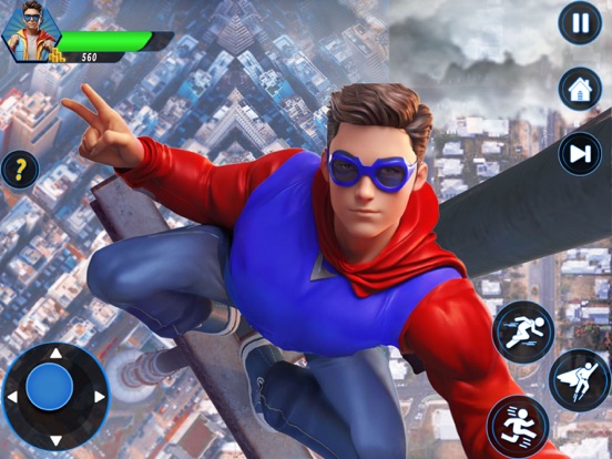 Screenshot #4 pour Combat volant de super héros