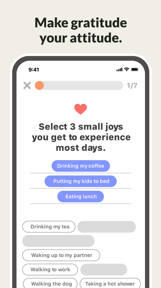 #4. Gratitude Journal - Mahalo (iOS) 由: Selfie-A-Day LTD.
