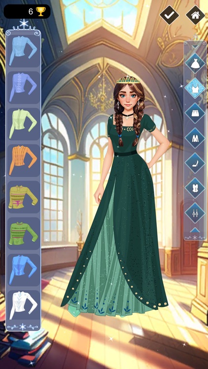 Ice & Fire Princess Dress Up screenshot-5