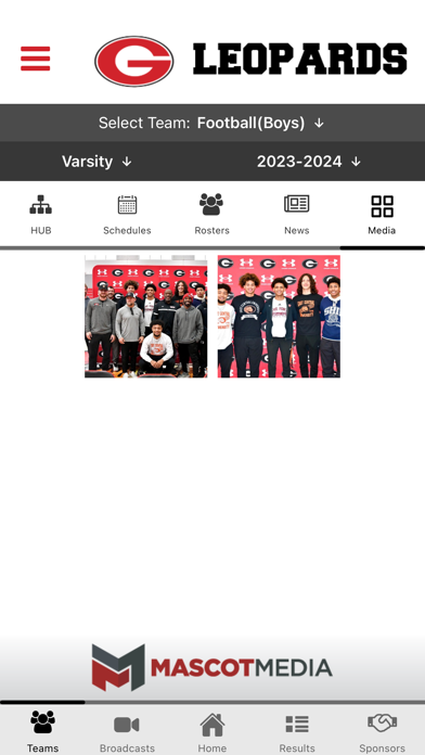 Gainesville Leopards Athletics Screenshot