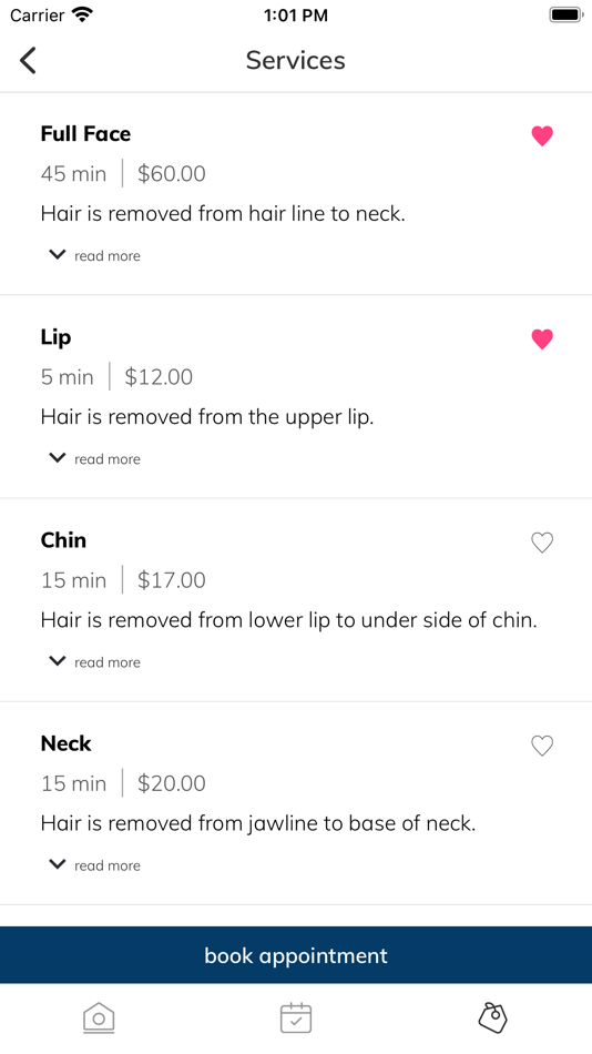 #7. BARE Body Waxing Studio (iOS) 由: BARE Body Waxing Studio