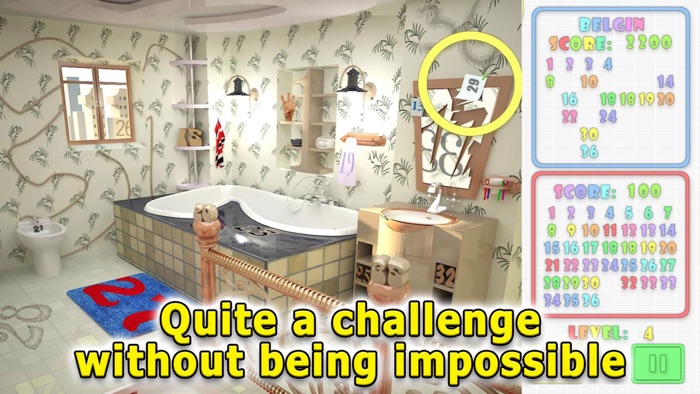 Mystery Numbers Hidden Object