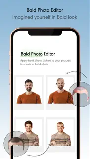 ai bald camera photo editor iphone screenshot 2