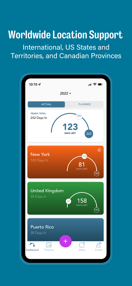 TaxBird - Residency Tracker screenshot 4