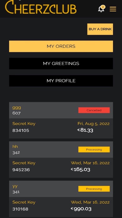 Cheerzclub Screenshot