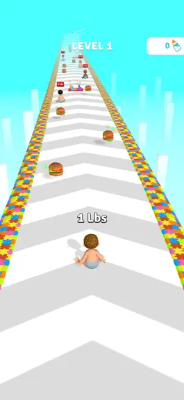 Game screenshot Fat Baby Race mod apk