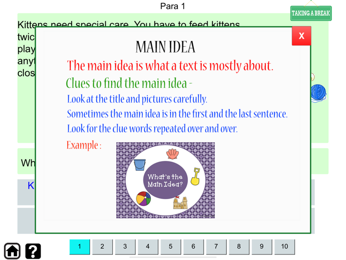 Reading Comprehension Skills 1
