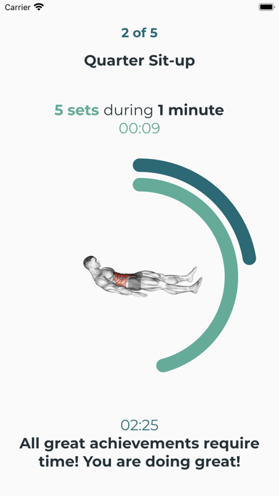 5BX Workout Screenshot