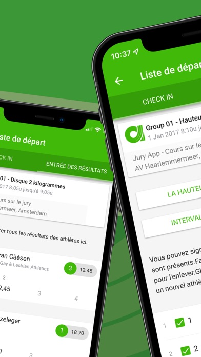 Screenshot #2 pour Athlétisme.app Juges