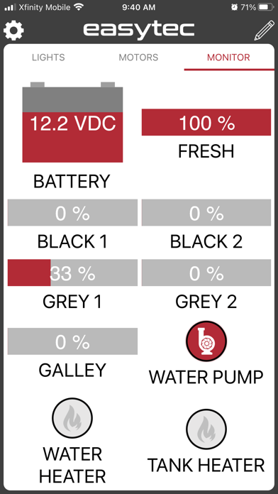 easytec RV Control Screenshot