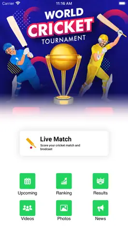 Game screenshot Live Cricket Score - Live Line mod apk