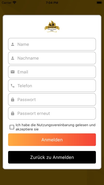 Central Pizza & Burger Haus