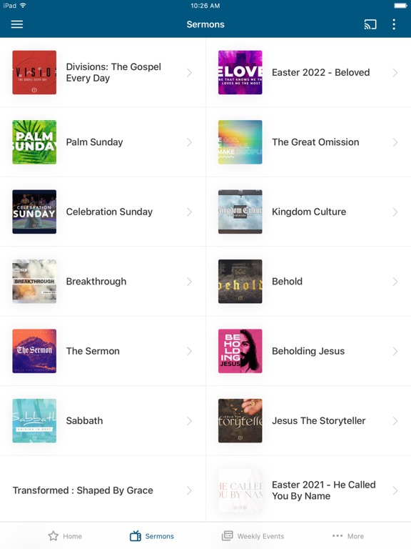 CrossBridge San Antonio iPad screenshot 2 - Education app