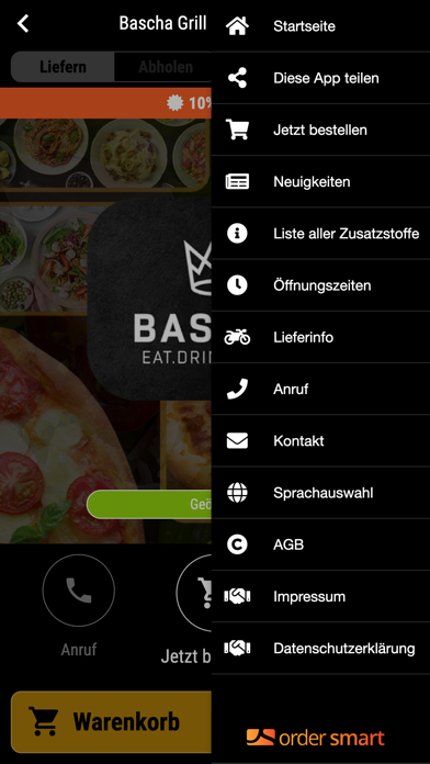 Bascha Grill Bad Salzuflen Screenshot