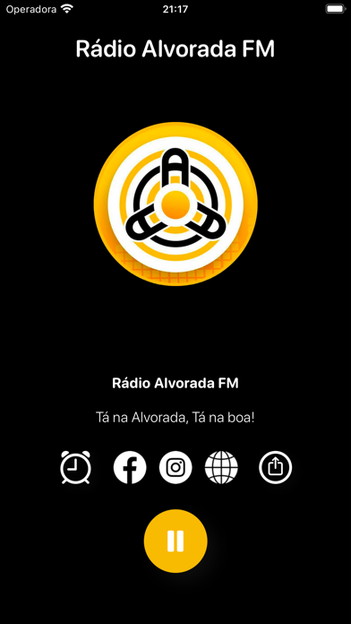 Rádio Alvorada FM Guanambi BA Screenshot