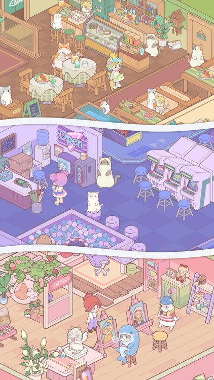 Cats Mansion - Cute Merge Game screenshot-3