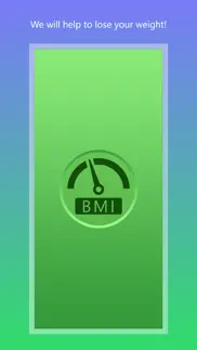 weight loss tracker and bmi iphone screenshot 1