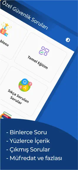 Game screenshot Güncel Özel Güvenlik Soruları apk