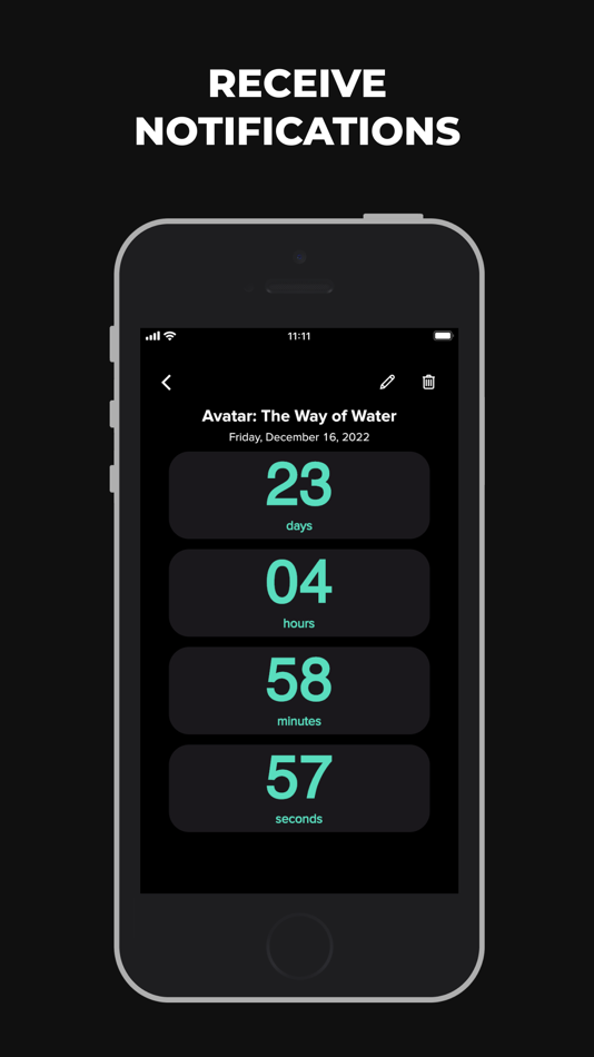#2. Countdown App: Event Tracker (iOS) 来自: SHPAVDA, TOO