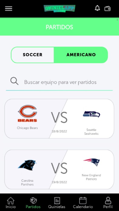 QuinielApp Screenshot