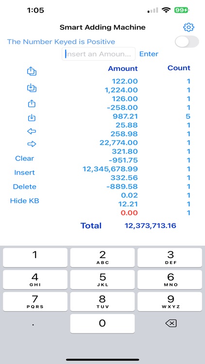 Smart Adding Machine