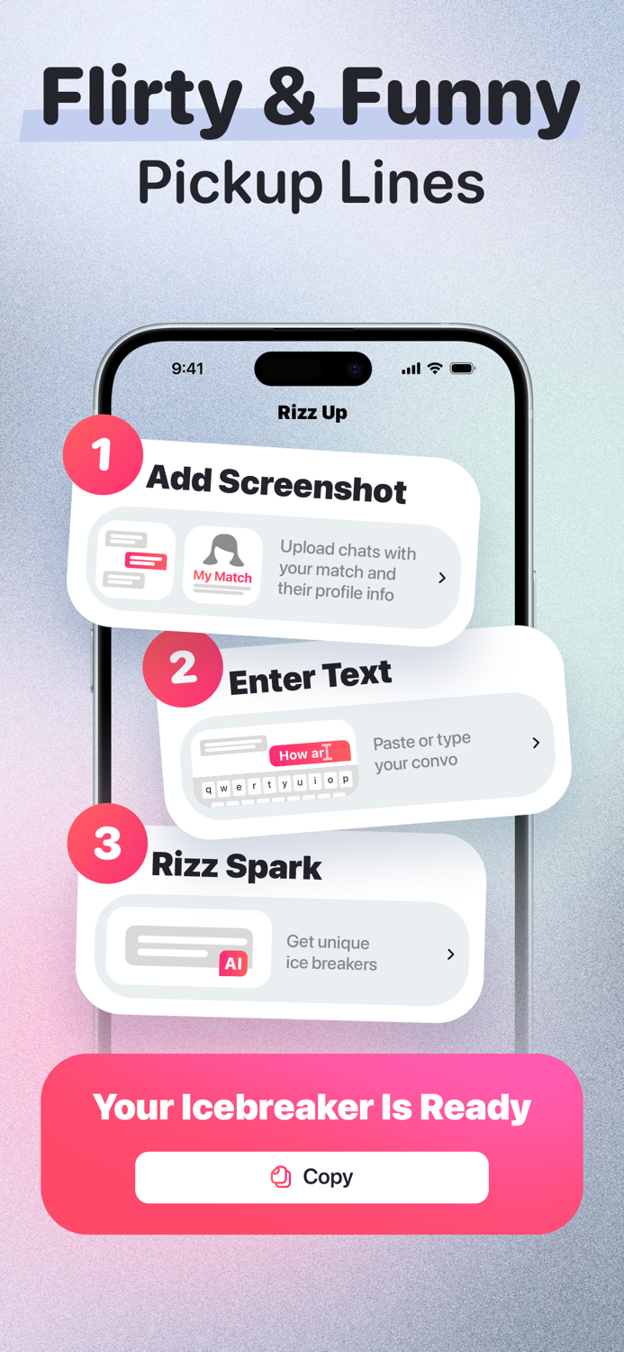 Rizz Up AI Dating Wingman App