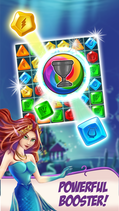 Siren Song: Match 3 Epic Screenshot