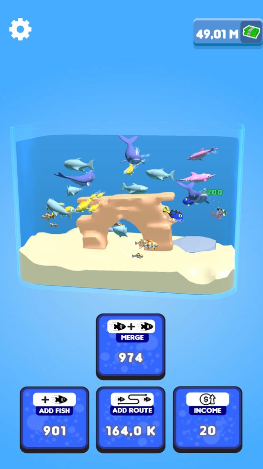 #1. FlockOfFish (iOS) 由: Cosmo4 Bilim Sanat Teknoloji