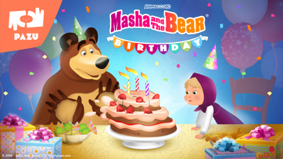 Masha and The Bear Birthday Screenshot