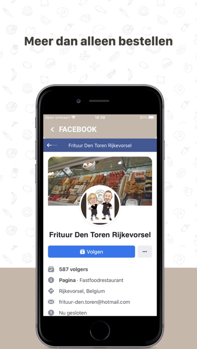 Frituur Den Toren Screenshot