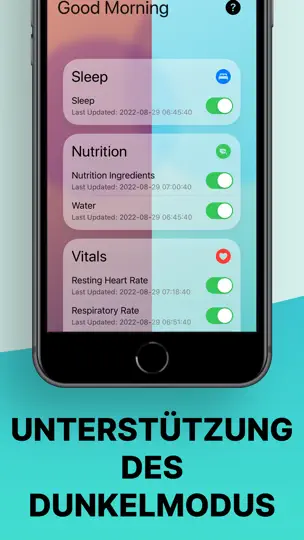 Screenshot von Fitbit Versa Sync To Health auf dem iPhone 5
