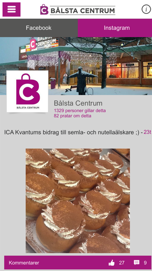 #3. Bålsta Centrum Backstage (iOS) 由: Newsec Asset Management AB