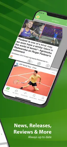 Game screenshot Tennis News, Scores & Results apk